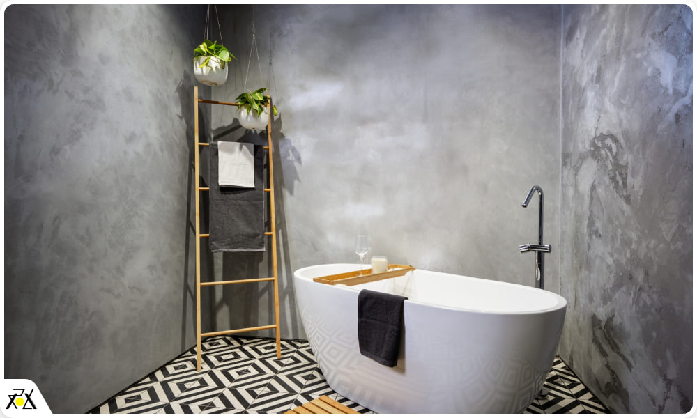 میکروسمنت نما داخلی ساختمان